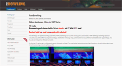 Desktop Screenshot of funbowling.ee
